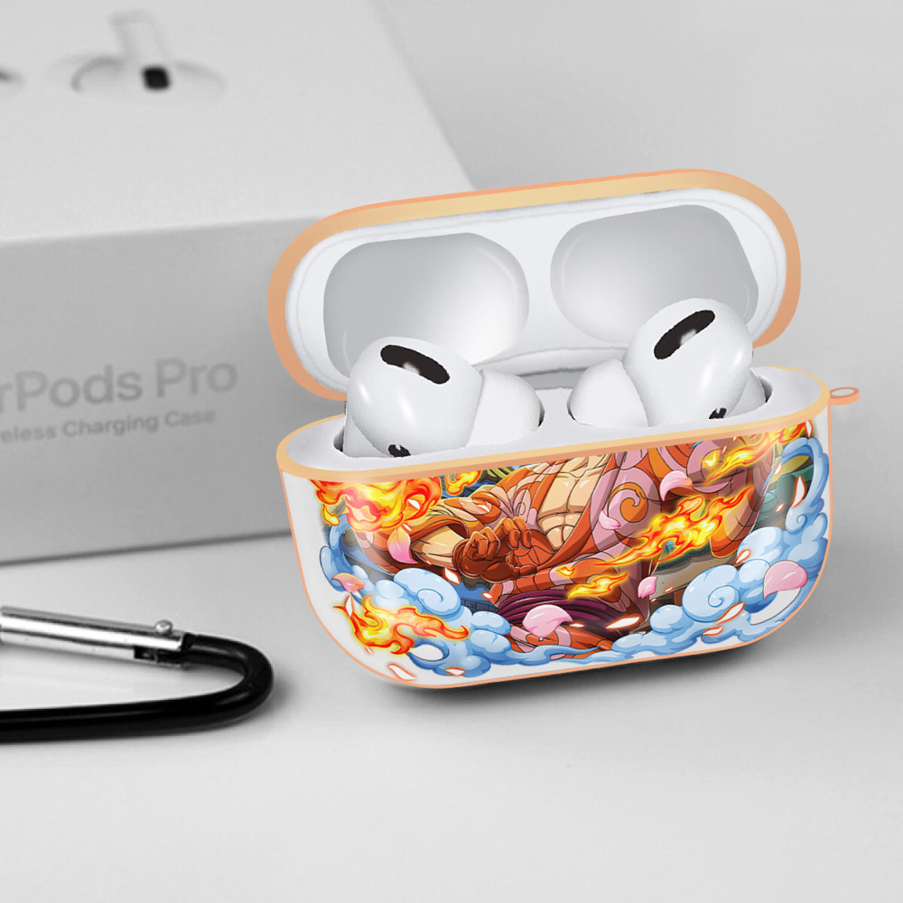 ワンピース サンジ ONE PIECE Sanji 【AirPods Pro用】ハードシェル保護ケース｜耐衝撃・防指紋・カラビナ付き商品仕様
