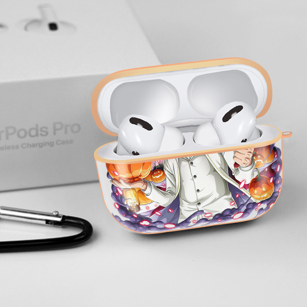 ワンピース サンジ ONE PIECE Sanji 【AirPods Pro用】ハードシェル保護ケース｜耐衝撃・防指紋・カラビナ付き商品仕様