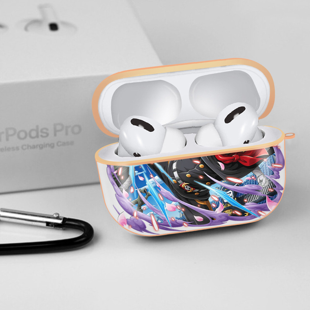 ワンピース サンジ ONE PIECE Sanji 【AirPods Pro用】ハードシェル保護ケース｜耐衝撃・防指紋・カラビナ付き商品仕様