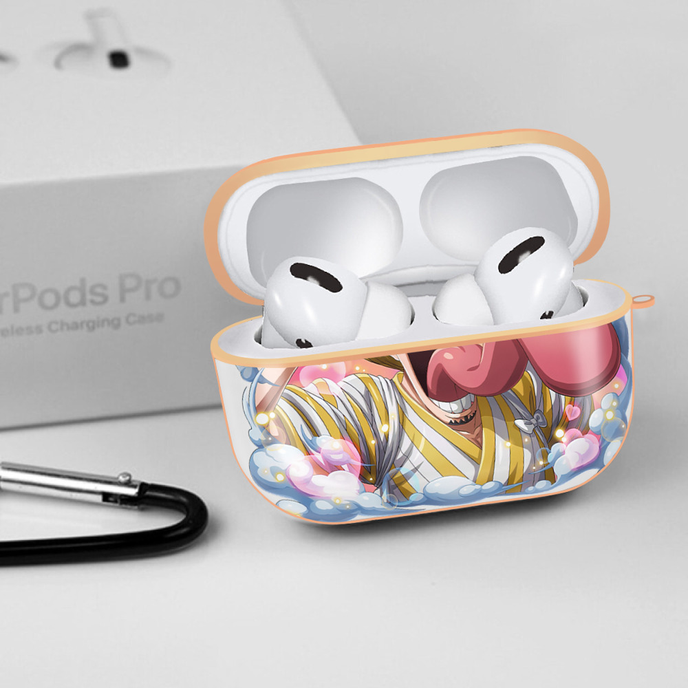 ワンピース サンジ ONE PIECE Sanji 【AirPods Pro用】ハードシェル保護ケース｜耐衝撃・防指紋・カラビナ付き商品仕様