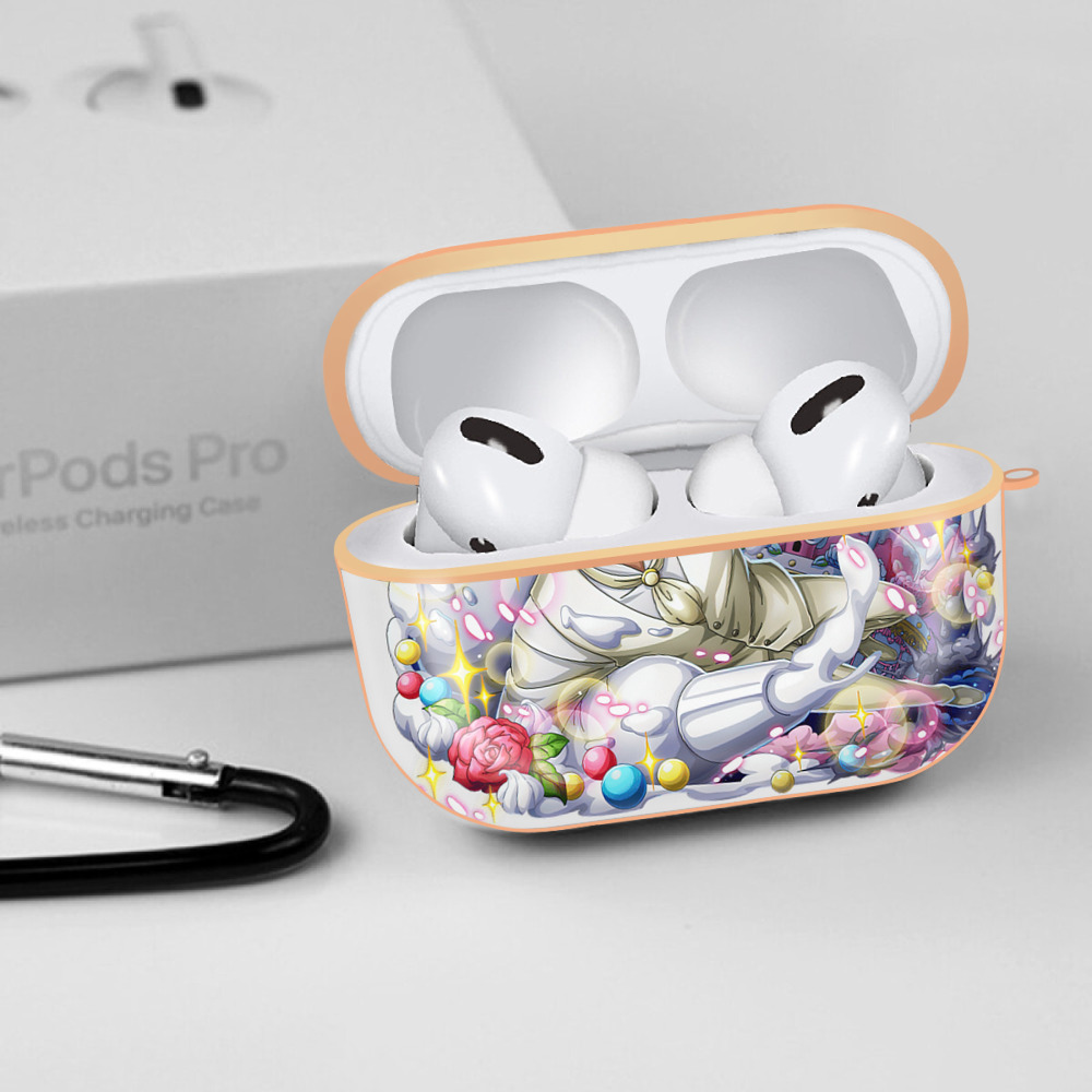ワンピース サンジ ONE PIECE Sanji 【AirPods Pro用】ハードシェル保護ケース｜耐衝撃・防指紋・カラビナ付き商品仕様