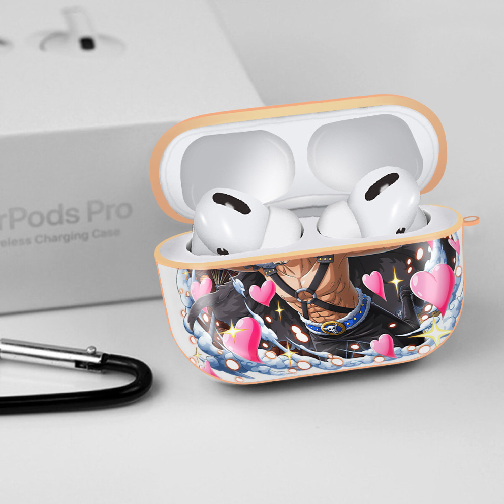ワンピース サンジ ONE PIECE Sanji 【AirPods Pro用】ハードシェル保護ケース｜耐衝撃・防指紋・カラビナ付き商品仕様