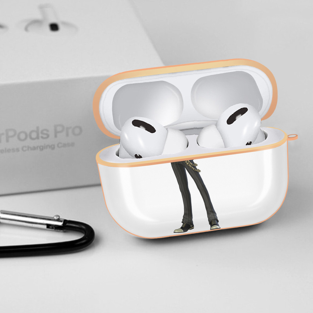 ワンピース サンジ ONE PIECE Sanji 【AirPods Pro用】ハードシェル保護ケース｜耐衝撃・防指紋・カラビナ付き商品仕様