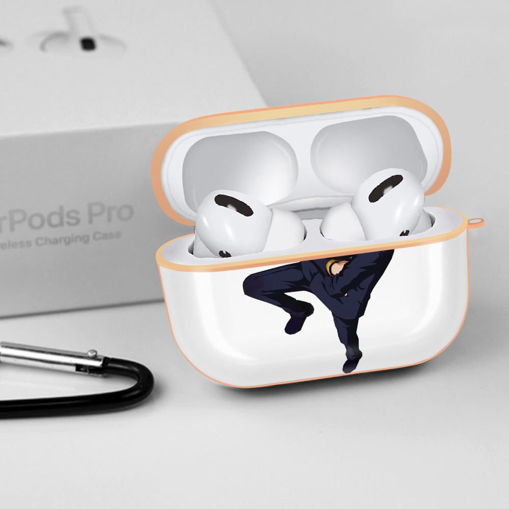 ワンピース サンジ ONE PIECE Sanji 【AirPods Pro用】ハードシェル保護ケース｜耐衝撃・防指紋・カラビナ付き商品仕様
