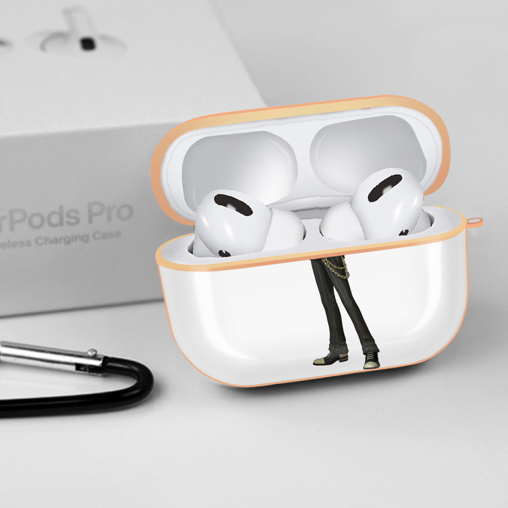 ワンピース サンジ ONE PIECE Sanji 【AirPods Pro用】ハードシェル保護ケース｜耐衝撃・防指紋・カラビナ付き商品仕様