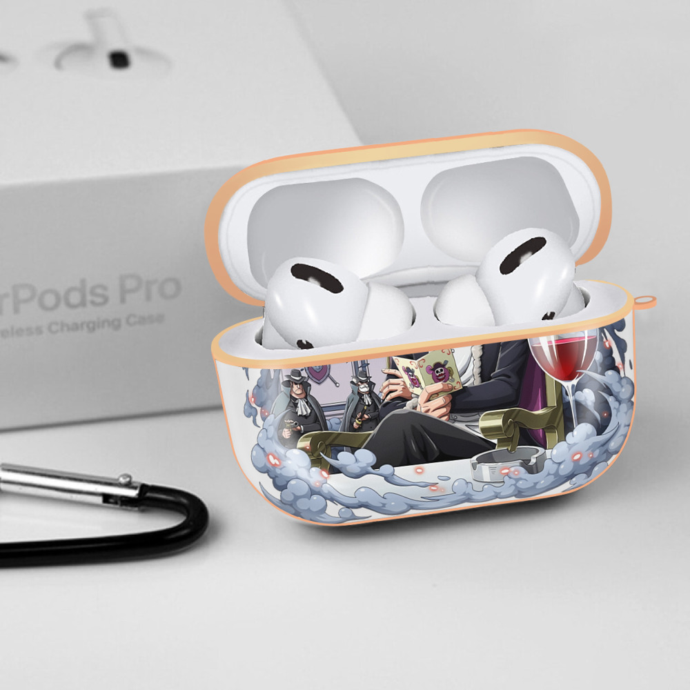ワンピース サンジ ONE PIECE Sanji 【AirPods Pro用】ハードシェル保護ケース｜耐衝撃・防指紋・カラビナ付き商品仕様