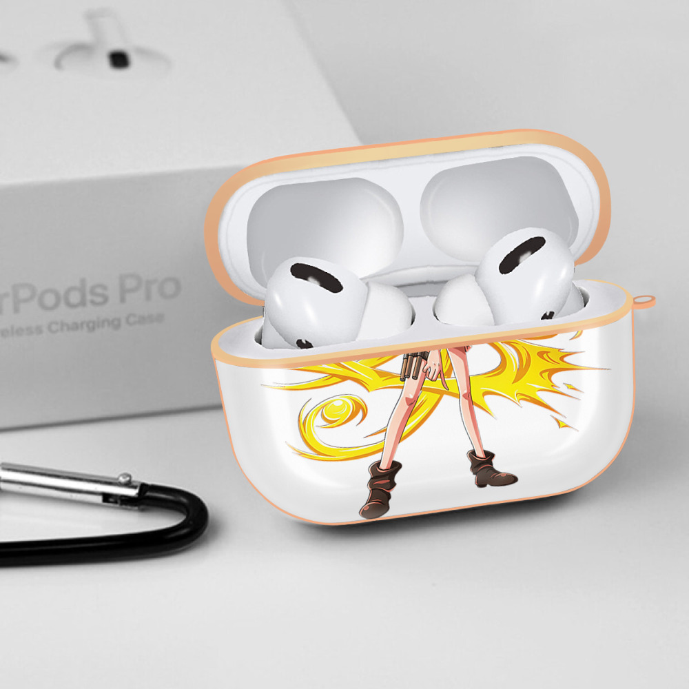 ワンピース ナミ ONE PIECE Nami 【AirPods Pro用】ハードシェル保護ケース｜耐衝撃・防指紋・カラビナ付き商品仕様