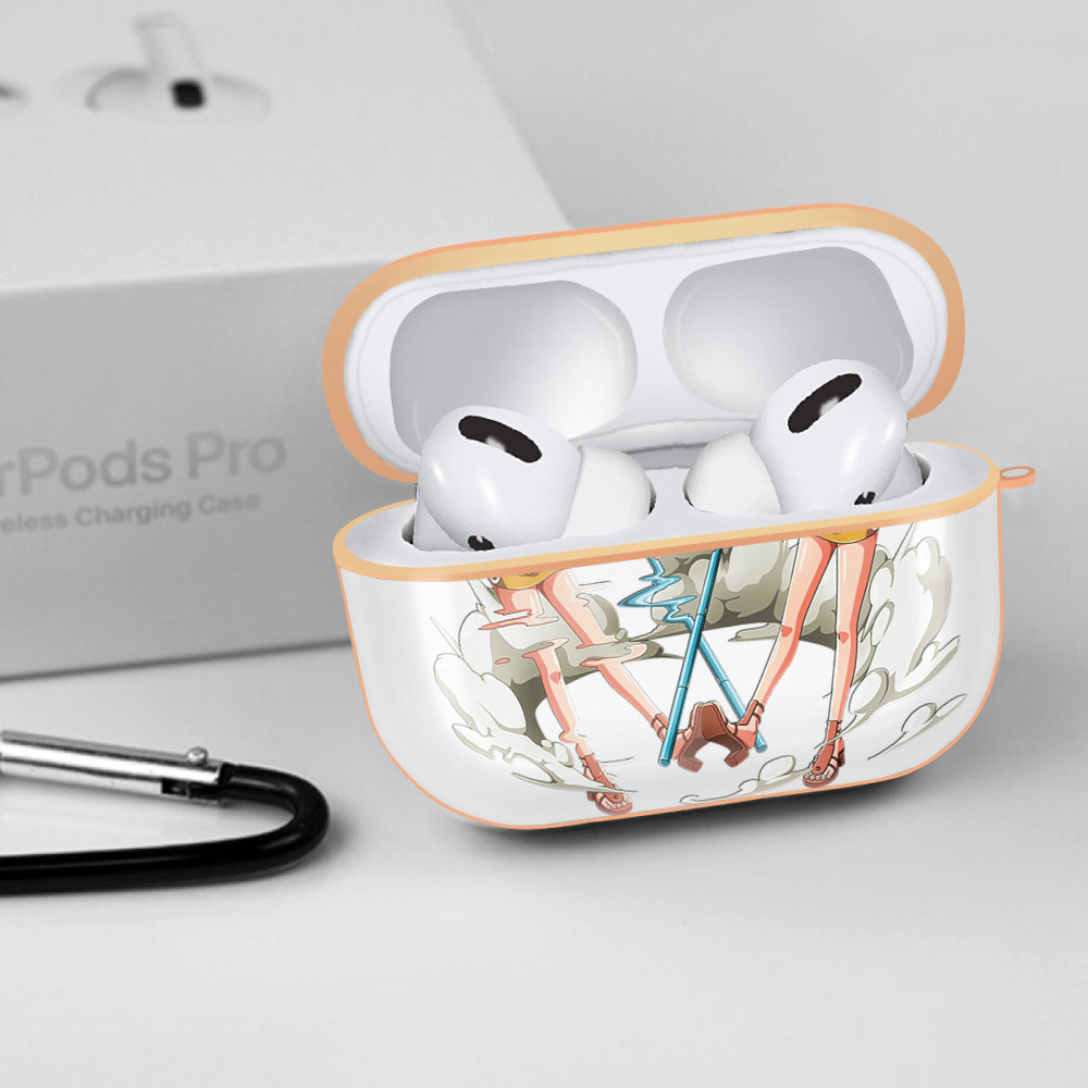ワンピース ナミ ONE PIECE Nami 【AirPods Pro用】ハードシェル保護ケース｜耐衝撃・防指紋・カラビナ付き商品仕様