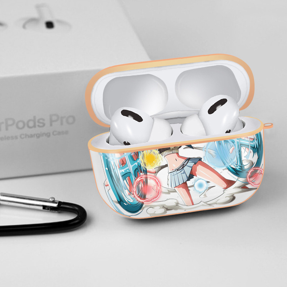 ワンピース ナミ ONE PIECE Nami 【AirPods Pro用】ハードシェル保護ケース｜耐衝撃・防指紋・カラビナ付き商品仕様