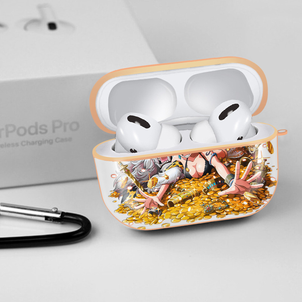 ワンピース ナミ ONE PIECE Nami 【AirPods Pro用】ハードシェル保護ケース｜耐衝撃・防指紋・カラビナ付き商品仕様