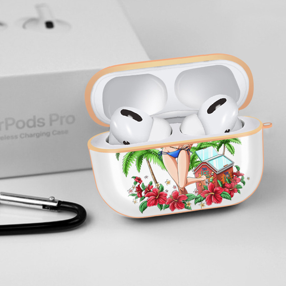ワンピース ナミ ONE PIECE Nami 【AirPods Pro用】ハードシェル保護ケース｜耐衝撃・防指紋・カラビナ付き商品仕様