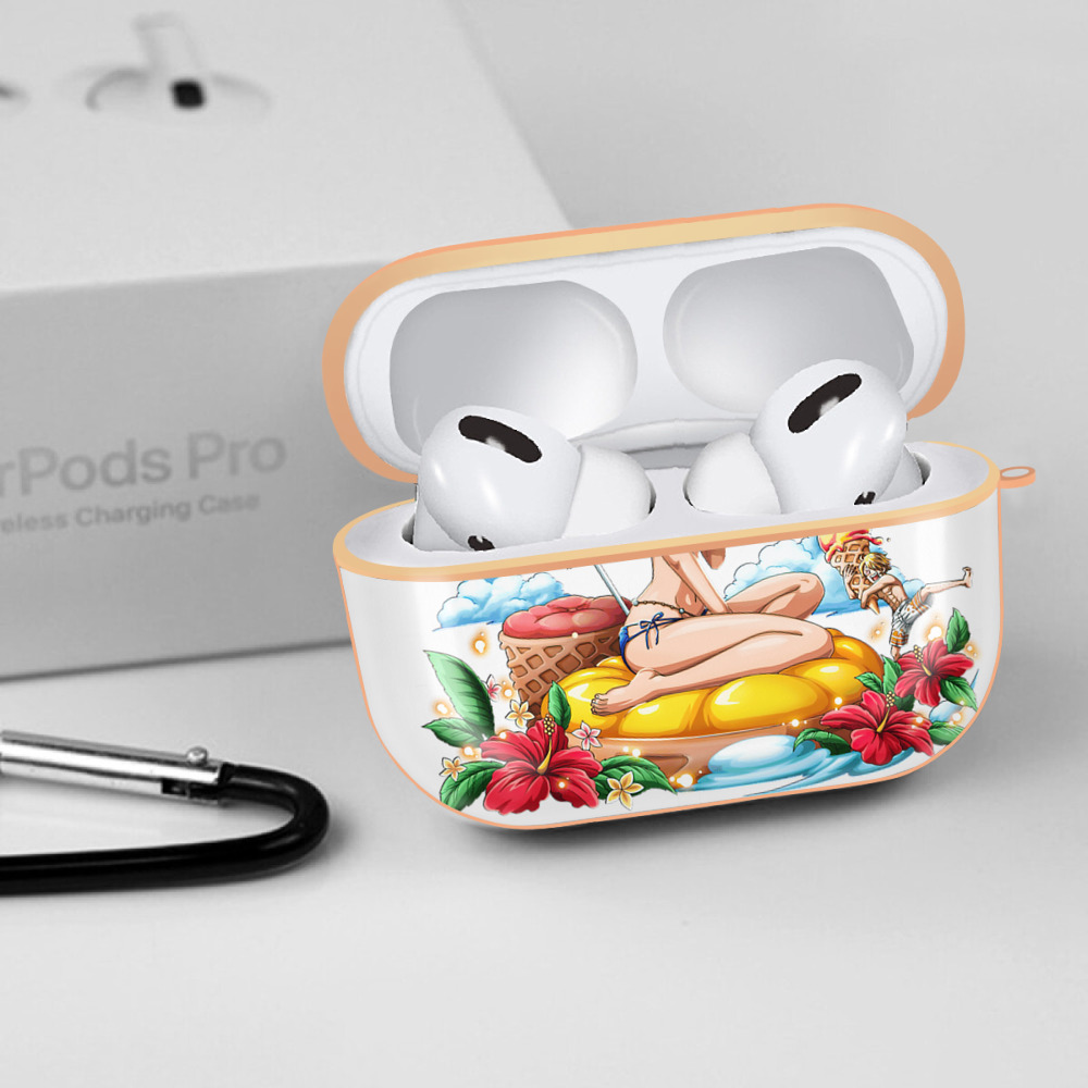 ワンピース ナミ ONE PIECE Nami 【AirPods Pro用】ハードシェル保護ケース｜耐衝撃・防指紋・カラビナ付き商品仕様