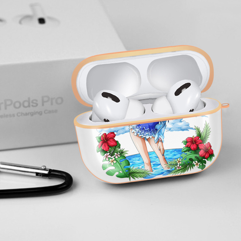 ワンピース ナミ ONE PIECE Nami 【AirPods Pro用】ハードシェル保護ケース｜耐衝撃・防指紋・カラビナ付き商品仕様