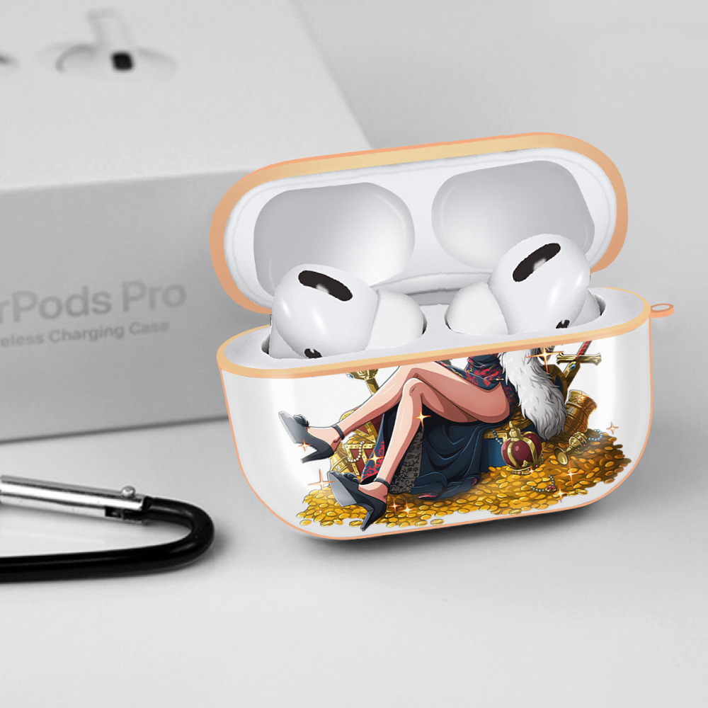 ワンピース ナミ ONE PIECE Nami 【AirPods Pro用】ハードシェル保護ケース｜耐衝撃・防指紋・カラビナ付き商品仕様