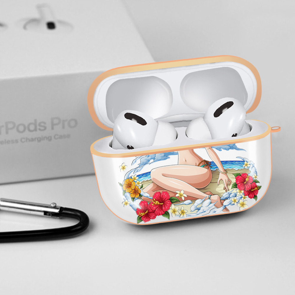 ワンピース ナミ ONE PIECE Nami 【AirPods Pro用】ハードシェル保護ケース｜耐衝撃・防指紋・カラビナ付き商品仕様