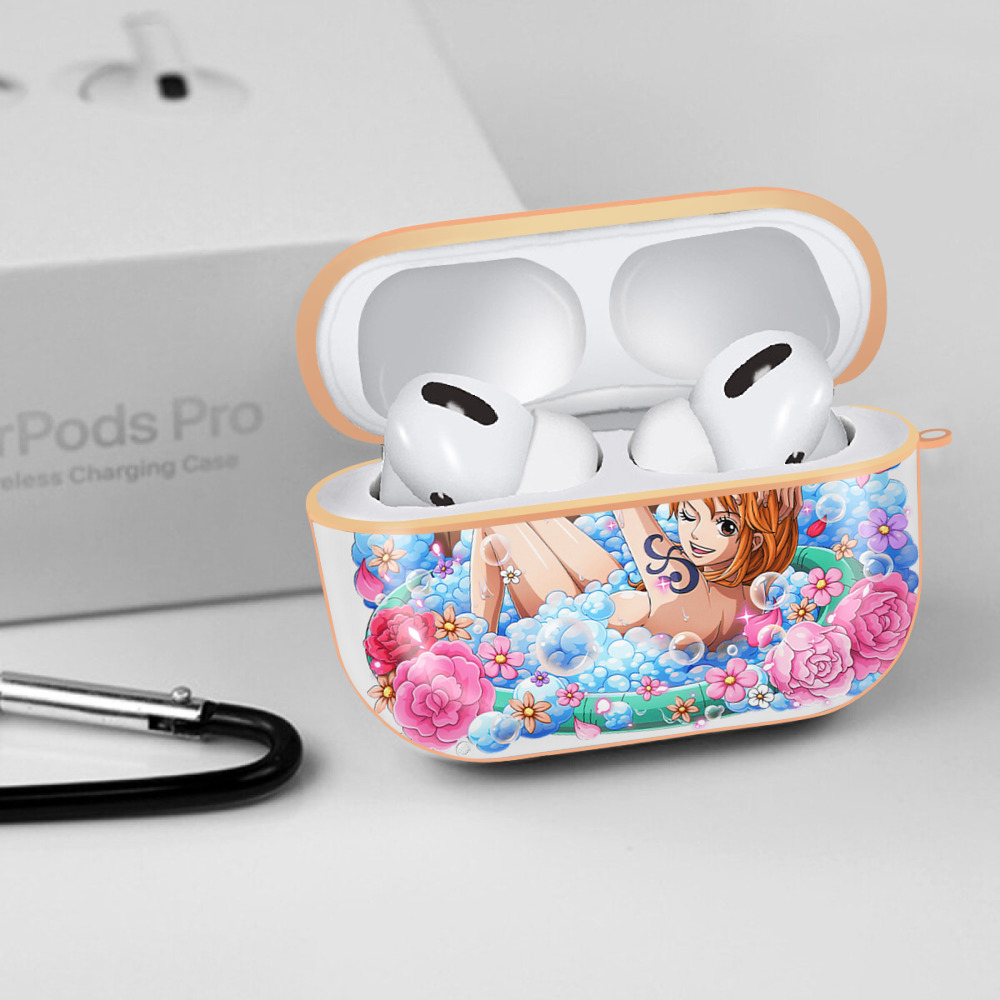 ワンピース ナミ ONE PIECE Nami 【AirPods Pro用】ハードシェル保護ケース｜耐衝撃・防指紋・カラビナ付き商品仕様