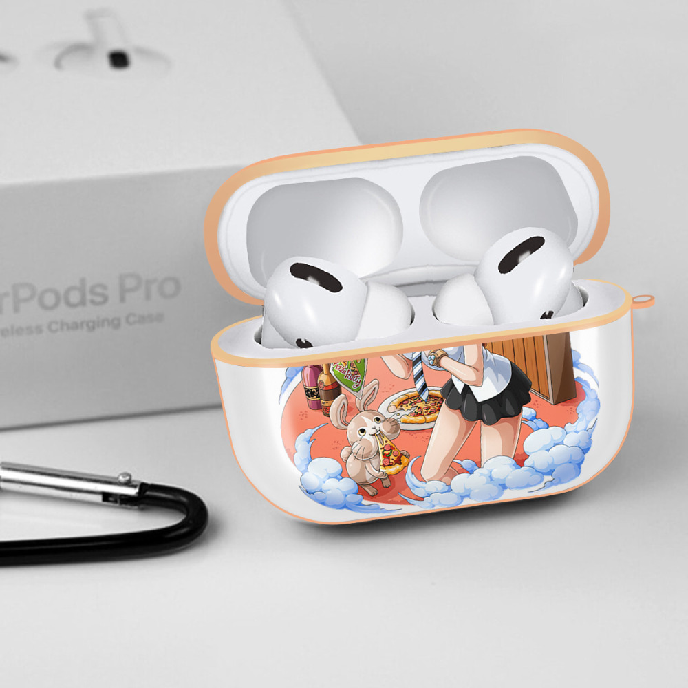 ワンピース ナミ ONE PIECE Nami 【AirPods Pro用】ハードシェル保護ケース｜耐衝撃・防指紋・カラビナ付き商品仕様