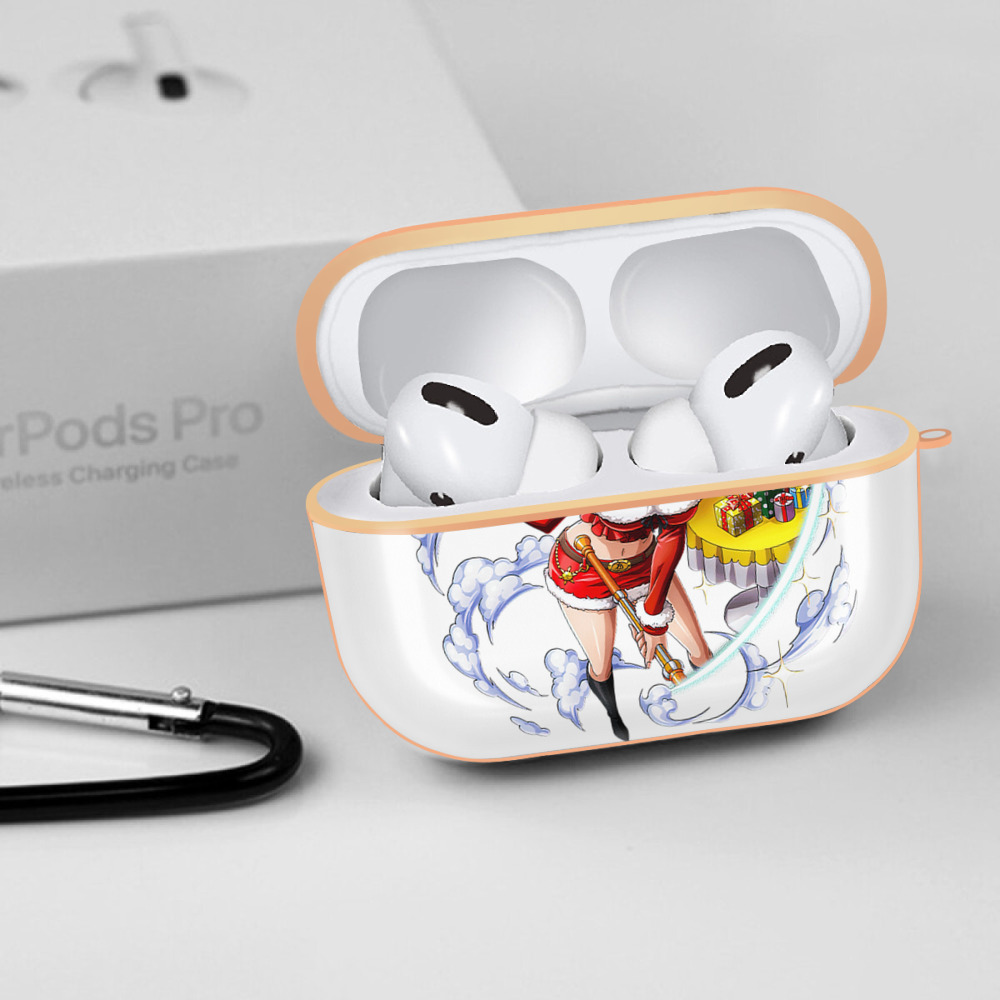 ワンピース ナミ ONE PIECE Nami 【AirPods Pro用】ハードシェル保護ケース｜耐衝撃・防指紋・カラビナ付き商品仕様