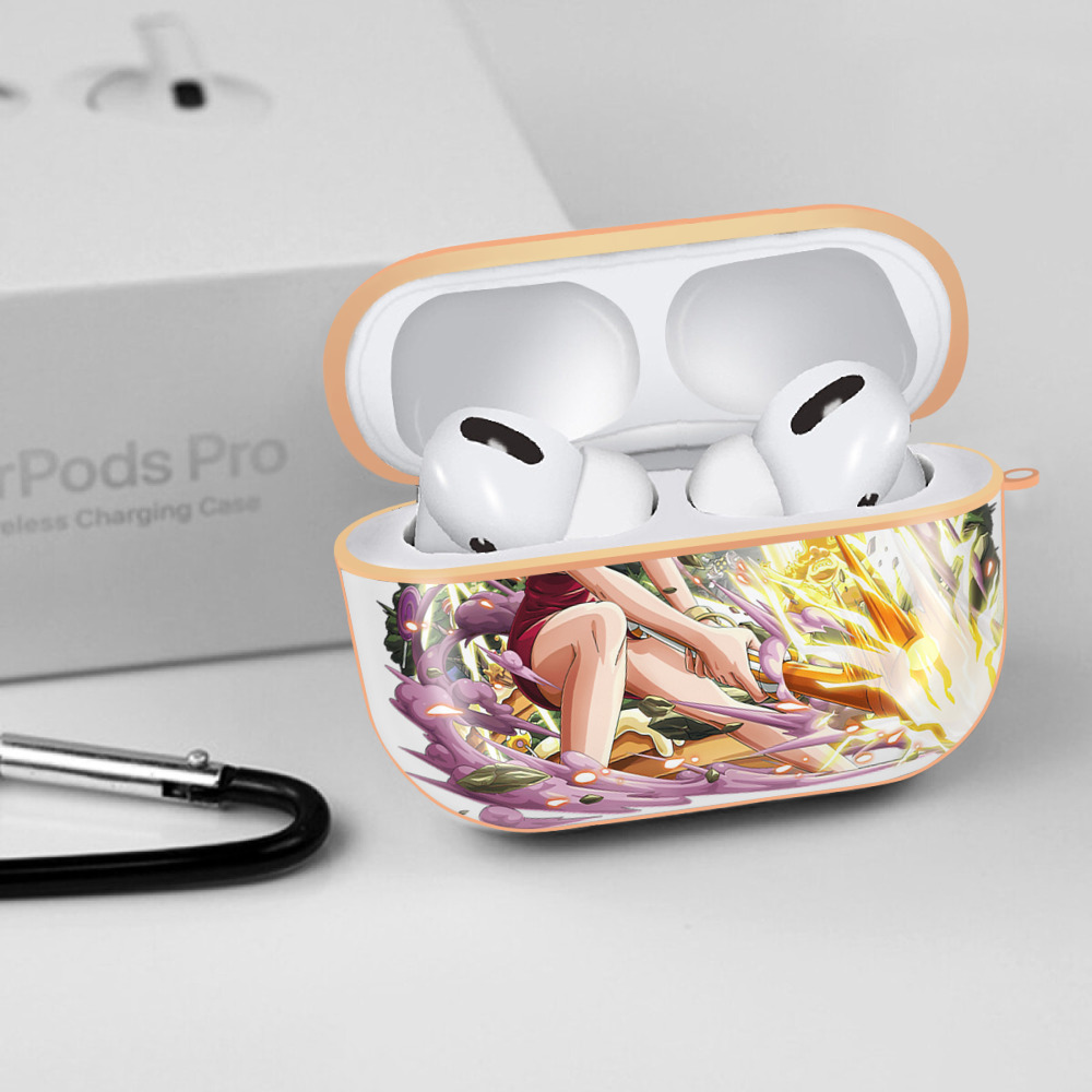 ワンピース ナミ ONE PIECE Nami 【AirPods Pro用】ハードシェル保護ケース｜耐衝撃・防指紋・カラビナ付き商品仕様