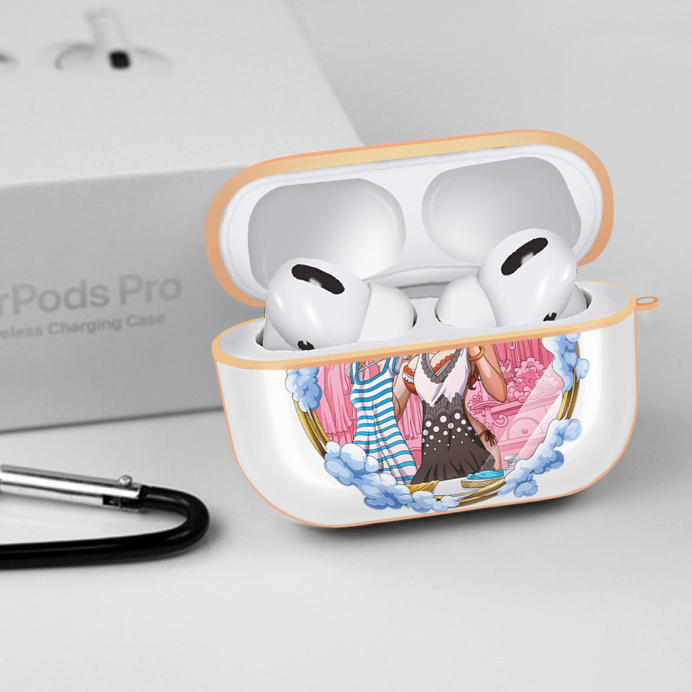 ワンピース ナミ ONE PIECE Nami 【AirPods Pro用】ハードシェル保護ケース｜耐衝撃・防指紋・カラビナ付き商品仕様