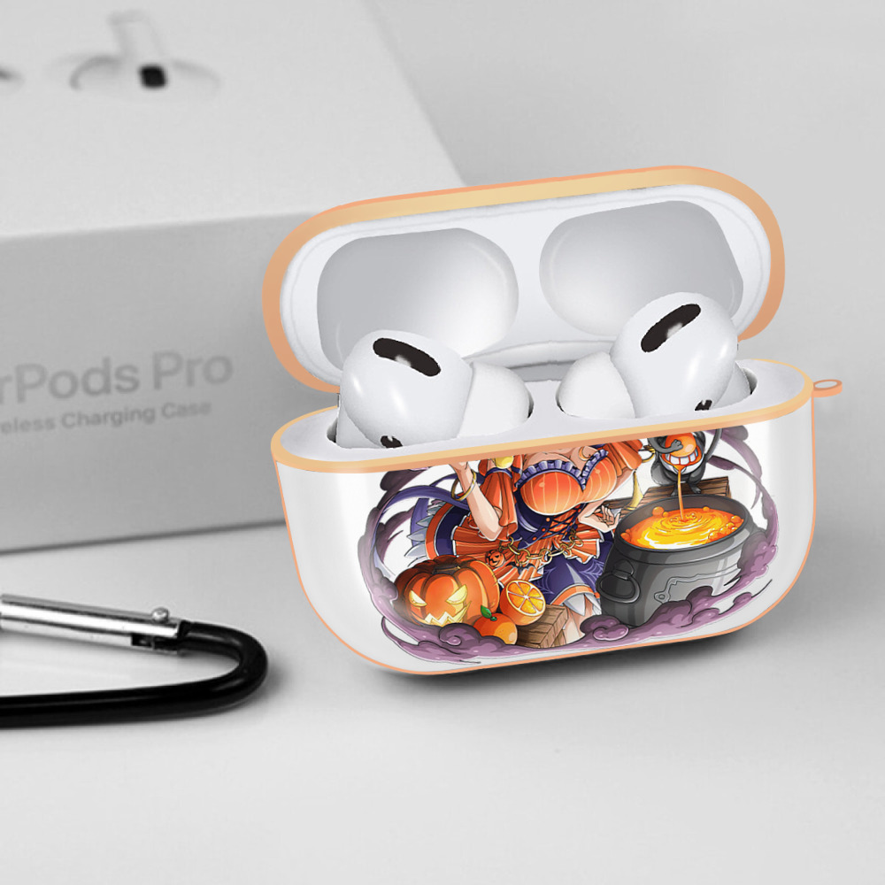 ワンピース ナミ ONE PIECE Nami 【AirPods Pro用】ハードシェル保護ケース｜耐衝撃・防指紋・カラビナ付き商品仕様