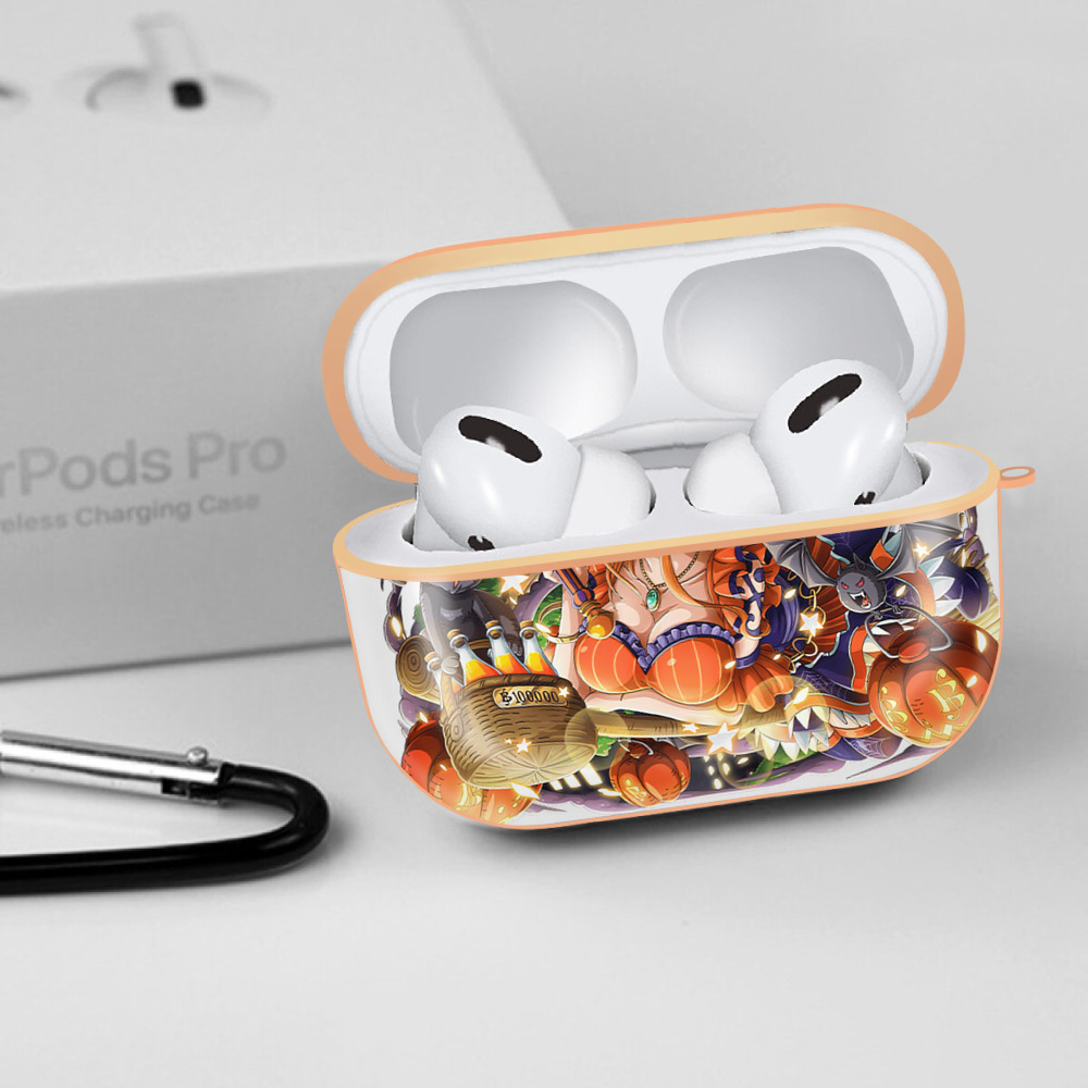 ワンピース ナミ ONE PIECE Nami 【AirPods Pro用】ハードシェル保護ケース｜耐衝撃・防指紋・カラビナ付き商品仕様