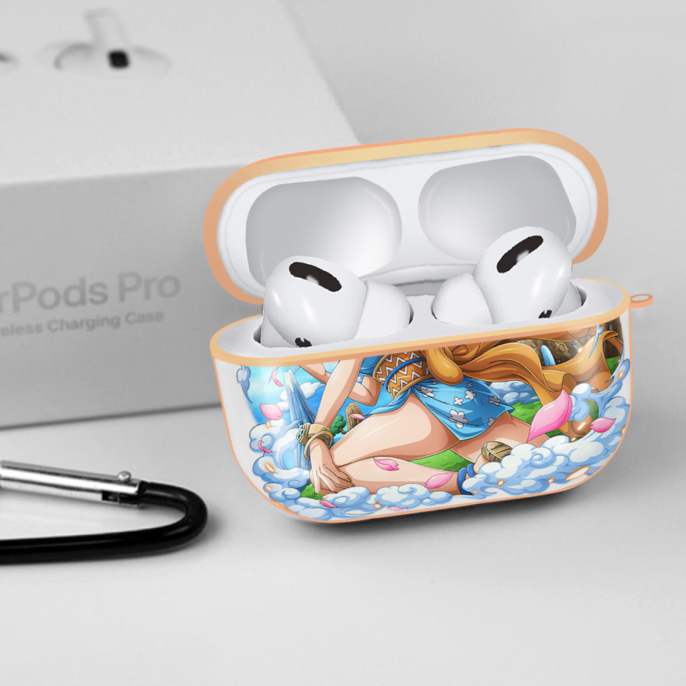 ワンピース ナミ ONE PIECE Nami 【AirPods Pro用】ハードシェル保護ケース｜耐衝撃・防指紋・カラビナ付き商品仕様