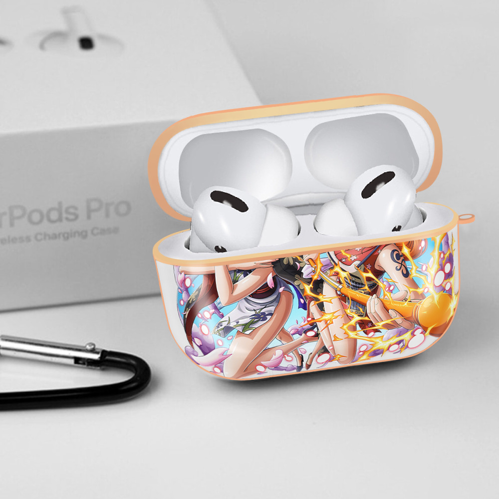 ワンピース ナミ ONE PIECE Nami 【AirPods Pro用】ハードシェル保護ケース｜耐衝撃・防指紋・カラビナ付き商品仕様