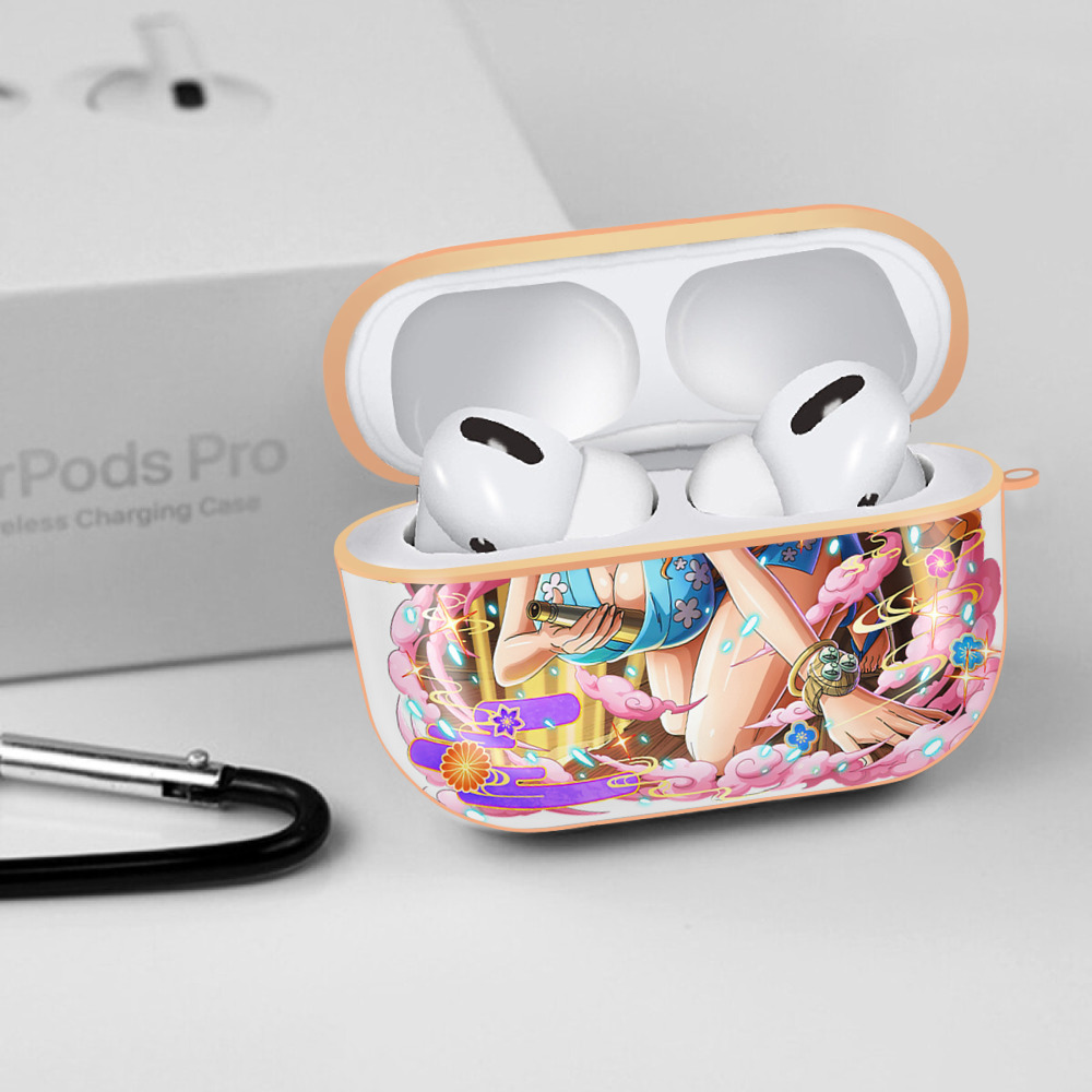 ワンピース ナミ ONE PIECE Nami 【AirPods Pro用】ハードシェル保護ケース｜耐衝撃・防指紋・カラビナ付き商品仕様
