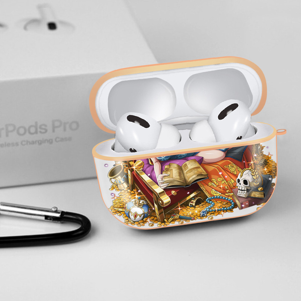 ワンピース ニコ・ロビン ONE PIECE Nico Robin 【AirPods Pro用】ハードシェル保護ケース｜耐衝撃・防指紋・カラビナ付き商品仕様