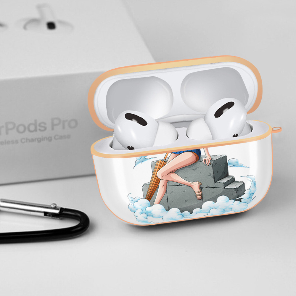 ワンピース ニコ・ロビン ONE PIECE Nico Robin 【AirPods Pro用】ハードシェル保護ケース｜耐衝撃・防指紋・カラビナ付き商品仕様