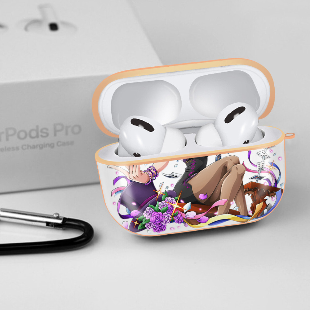 ワンピース ニコ・ロビン ONE PIECE Nico Robin 【AirPods Pro用】ハードシェル保護ケース｜耐衝撃・防指紋・カラビナ付き商品仕様