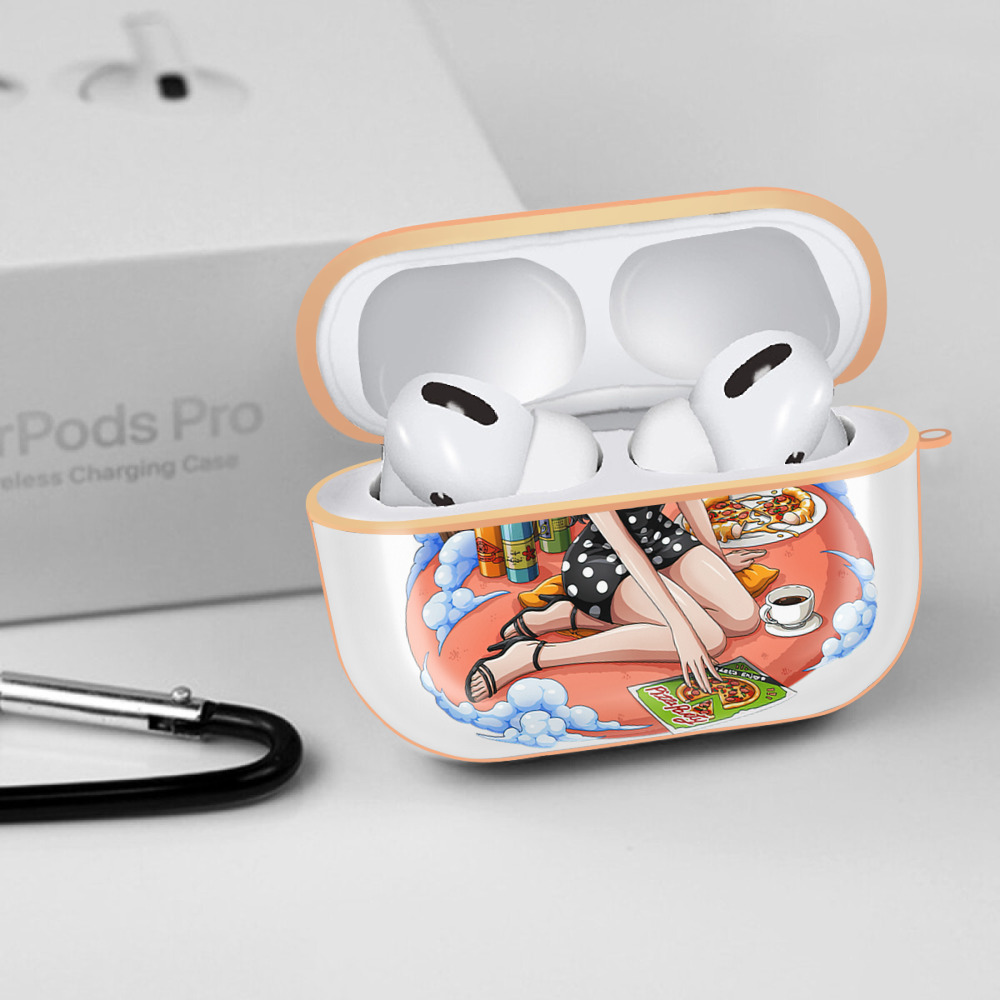ワンピース ニコ・ロビン ONE PIECE Nico Robin 【AirPods Pro用】ハードシェル保護ケース｜耐衝撃・防指紋・カラビナ付き商品仕様