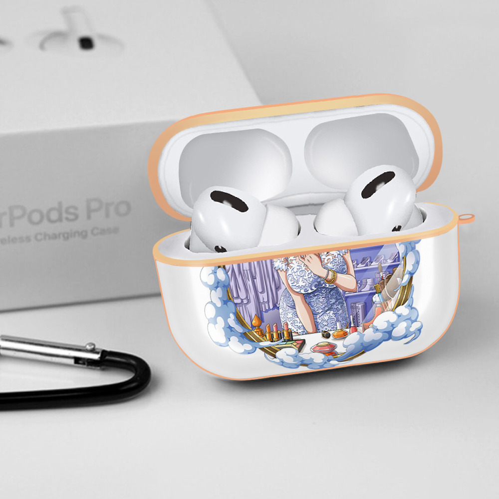 ワンピース ニコ・ロビン ONE PIECE Nico Robin 【AirPods Pro用】ハードシェル保護ケース｜耐衝撃・防指紋・カラビナ付き商品仕様