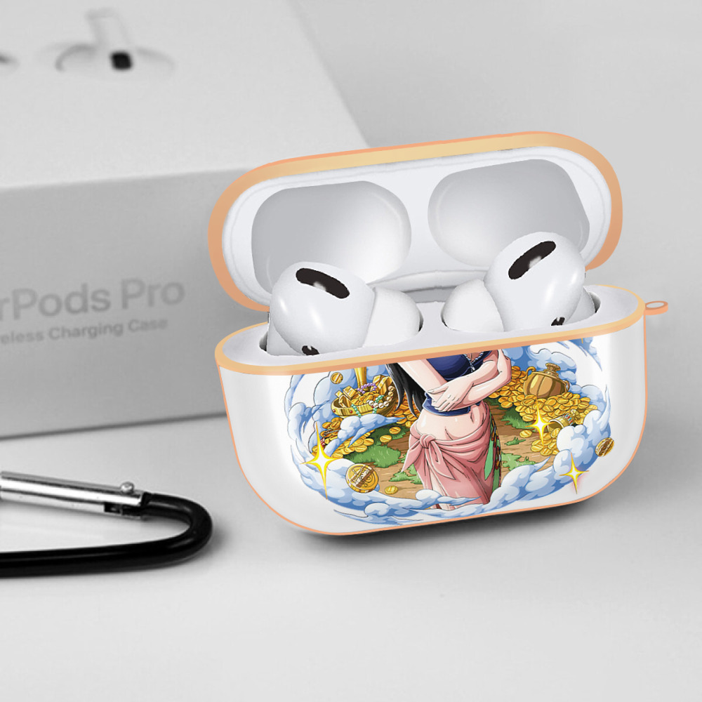 ワンピース ニコ・ロビン ONE PIECE Nico Robin 【AirPods Pro用】ハードシェル保護ケース｜耐衝撃・防指紋・カラビナ付き商品仕様