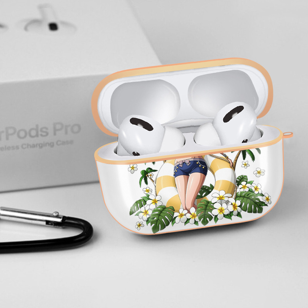 ワンピース ニコ・ロビン ONE PIECE Nico Robin 【AirPods Pro用】ハードシェル保護ケース｜耐衝撃・防指紋・カラビナ付き商品仕様