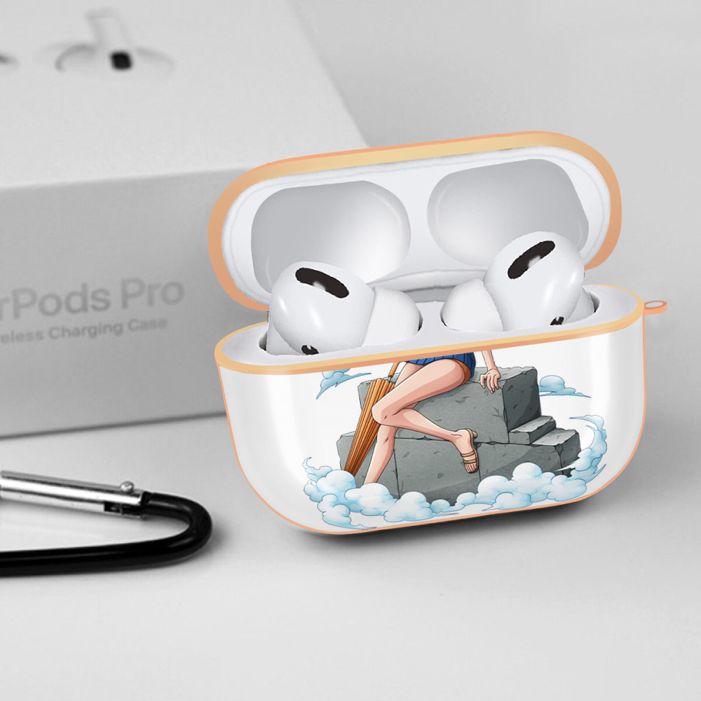 ワンピース ニコ・ロビン ONE PIECE Nico Robin 【AirPods Pro用】ハードシェル保護ケース｜耐衝撃・防指紋・カラビナ付き商品仕様