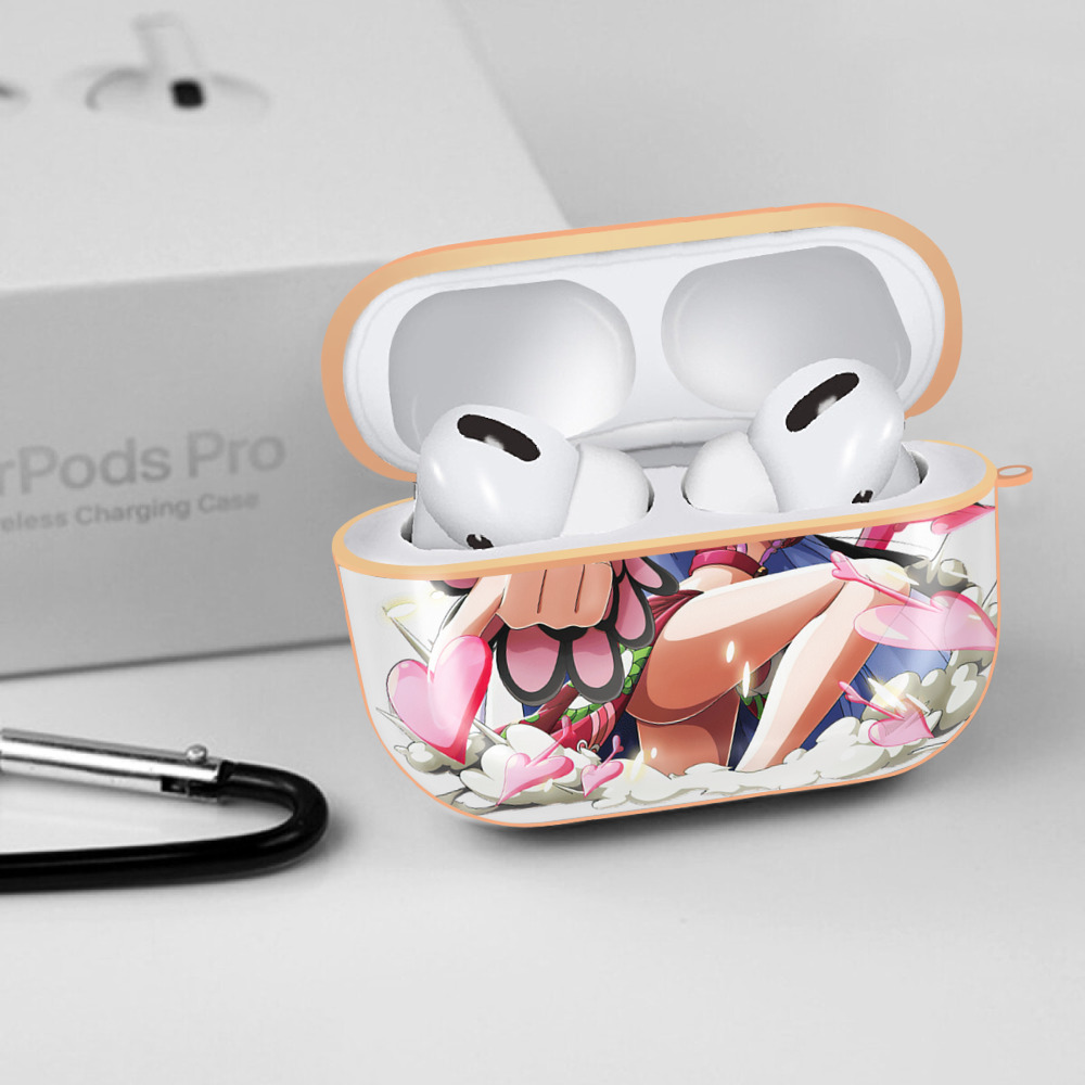 ワンピース ボア・ハンコック ONE PIECE Boa·Hancock 【AirPods Pro用】ハードシェル保護ケース｜耐衝撃・防指紋・カラビナ付き商品仕様