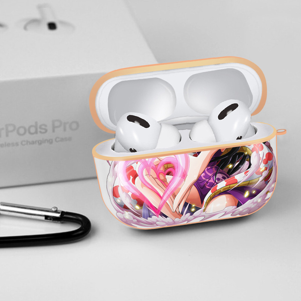 ワンピース ボア・ハンコック ONE PIECE Boa·Hancock 【AirPods Pro用】ハードシェル保護ケース｜耐衝撃・防指紋・カラビナ付き商品仕様