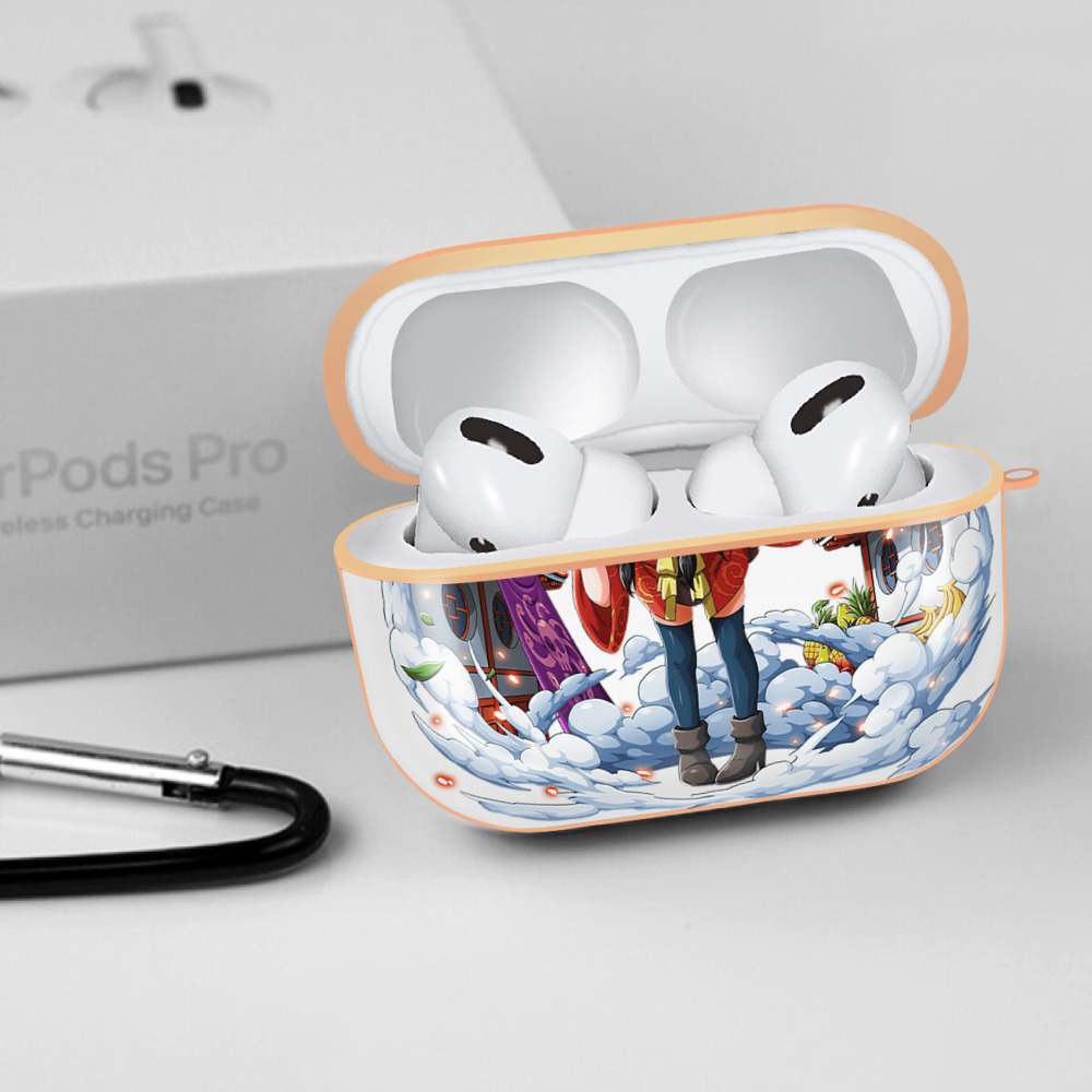 ワンピース ボア・ハンコック ONE PIECE Boa·Hancock 【AirPods Pro用】ハードシェル保護ケース｜耐衝撃・防指紋・カラビナ付き商品仕様