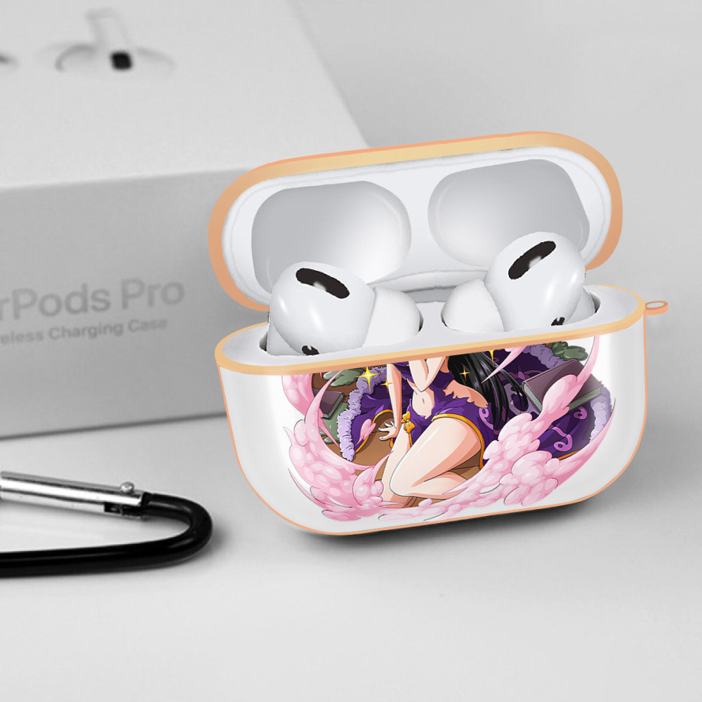 ワンピース ボア・ハンコック ONE PIECE Boa·Hancock 【AirPods Pro用】ハードシェル保護ケース｜耐衝撃・防指紋・カラビナ付き商品仕様