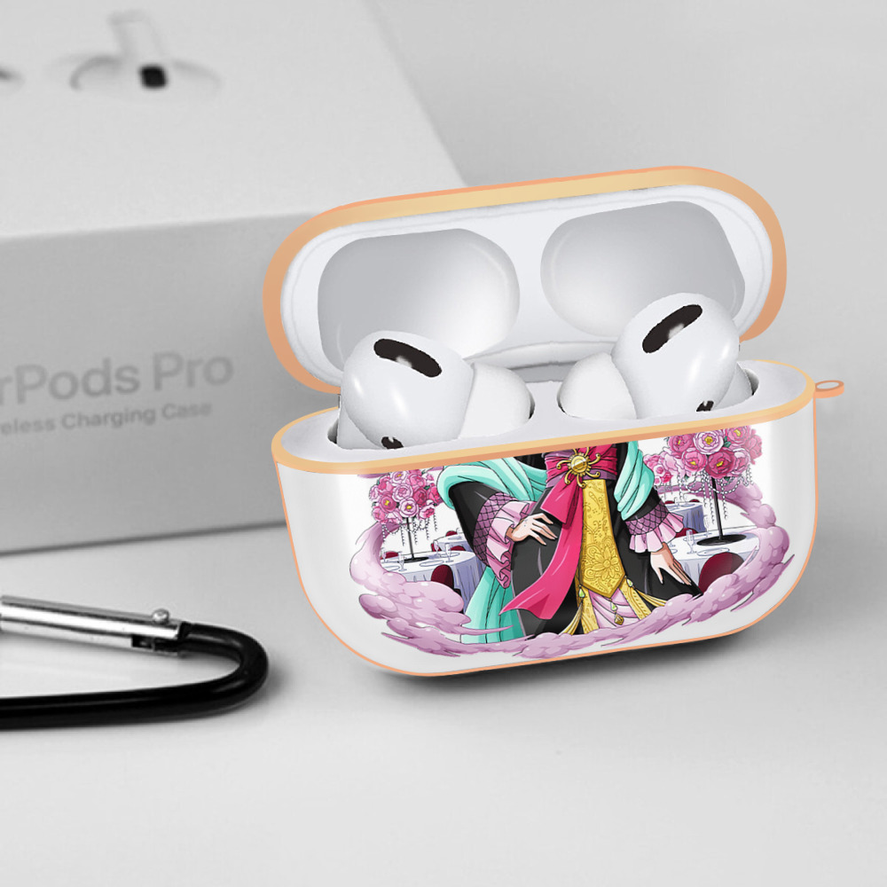 ワンピース ボア・ハンコック ONE PIECE Boa·Hancock 【AirPods Pro用】ハードシェル保護ケース｜耐衝撃・防指紋・カラビナ付き商品仕様