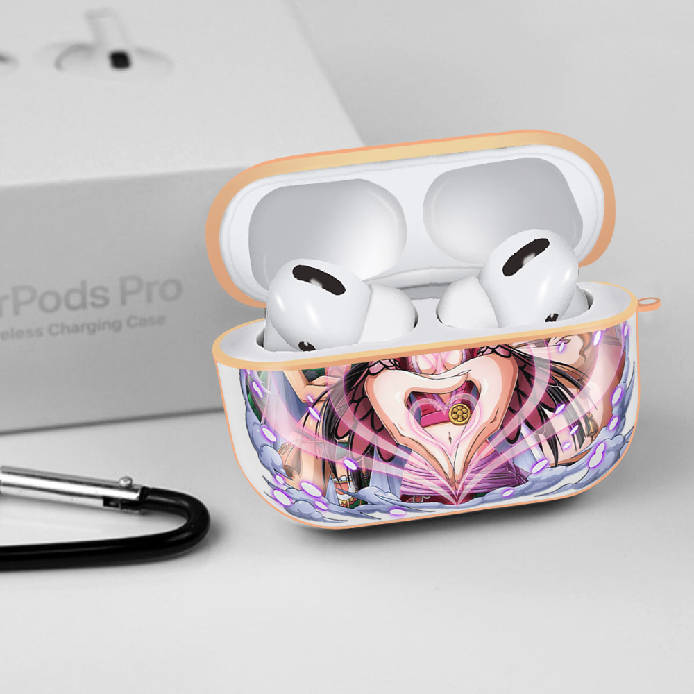 ワンピース ボア・ハンコック ONE PIECE Boa·Hancock 【AirPods Pro用】ハードシェル保護ケース｜耐衝撃・防指紋・カラビナ付き商品仕様