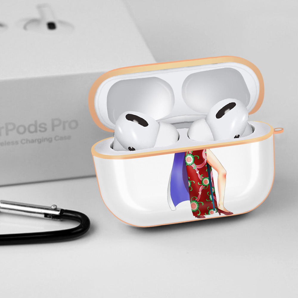 ワンピース ボア・ハンコック ONE PIECE Boa·Hancock 【AirPods Pro用】ハードシェル保護ケース｜耐衝撃・防指紋・カラビナ付き商品仕様